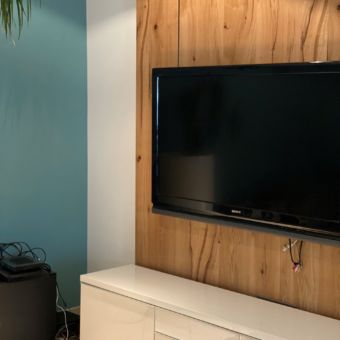 Habillage mural chêne vieilli Habillage mural chêne vieilli